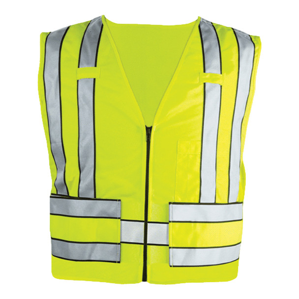 Zip-Front 5 Point Breakaway Safety Vest (Police)