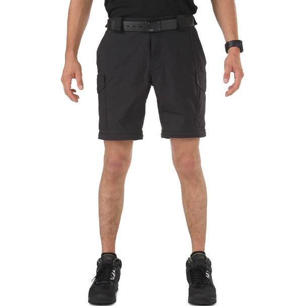 Bike Patrol Pant - Black (shorts, front)