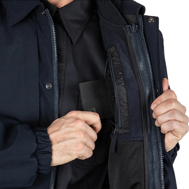 4-in-1 Patrol Jacket 2.0 - Dark Navy (inner pocket)