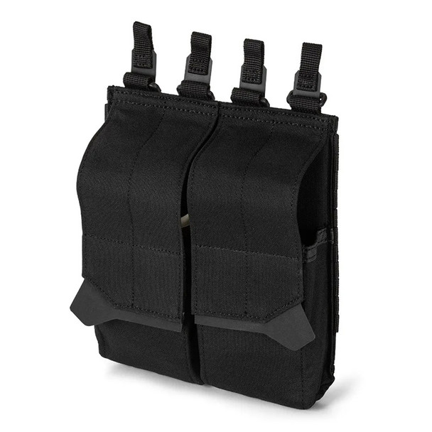 Flex Double G36 Mag Pouch - Black - Angled