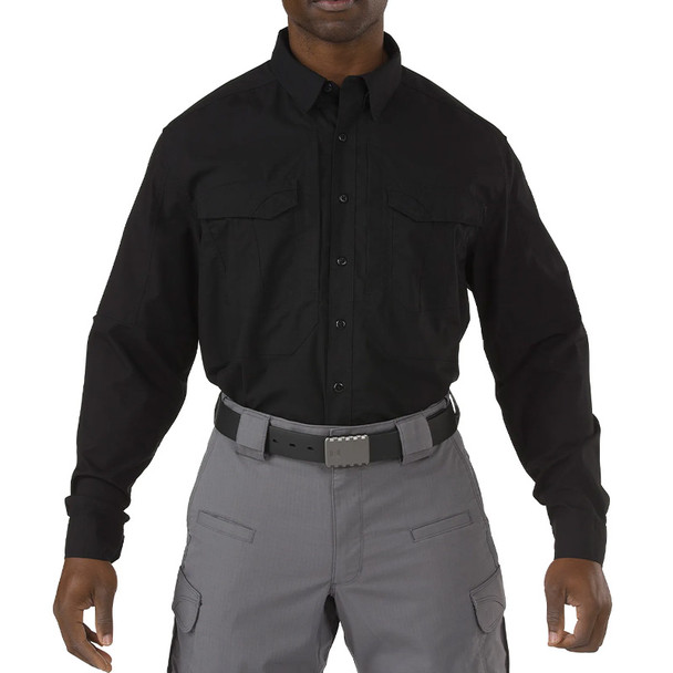Men's Stryke® Long Sleeve Shirt - Black