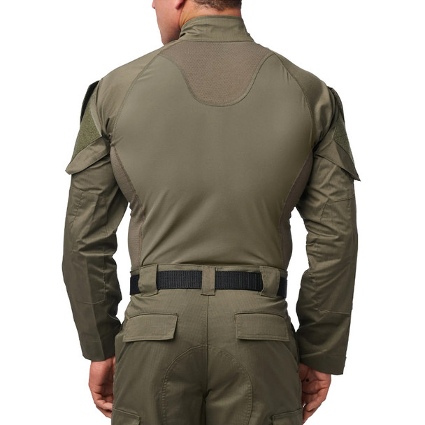 Flex-Tac® TDU Rapid Long Sleeve Shirt - Ranger Green (back)