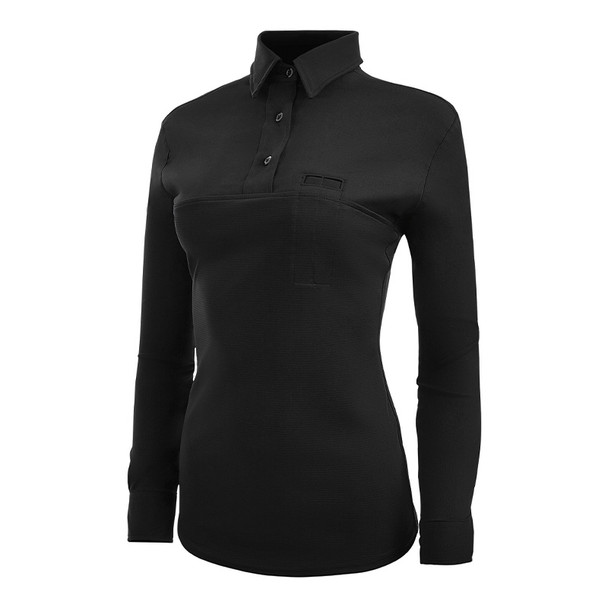 Women's Core S.T.A.T. Long Sleeve Hybrid Patrol Shirt - Black