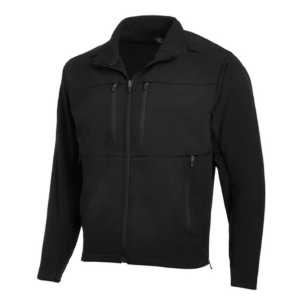 Men's DutyGuard Full-Zip Softshell Jacket - Black