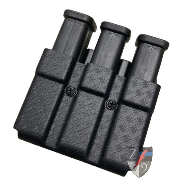 Triple Mag Case - Glock 45cal - Basketweave