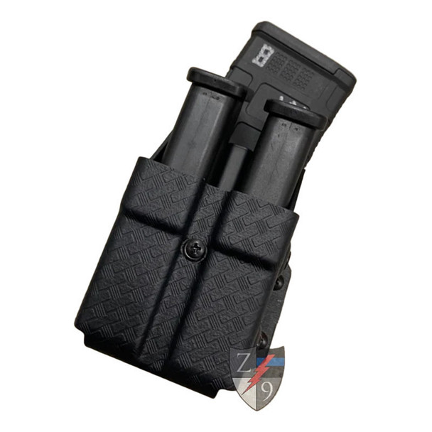 AR / Double Pistol Mag Combo Case - Other 45cal - Basketweave