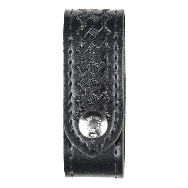 Model 690 Handcuff Strap - Basketweave Finish - Chrome Snap