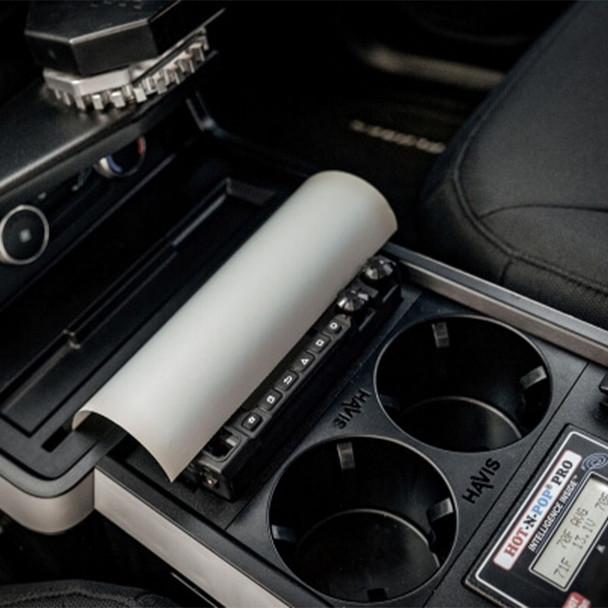 VSX Console with Front PocketJet 8 Printer Mount for 2020+ Ford Interceptor Utility - Installed (2) VSX Console with Front PocketJet 8 Printer Mount for 2020+ Ford Interceptor Utility - Installed (2)