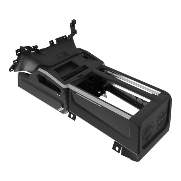 Wide VSX Console with Front Printer Mount or Integrated Storage Bin for 2025 Chevrolet Tahoe PPV & SSV