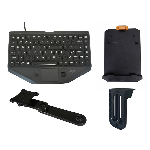 Premium Package - Rugged Keyboard with Mount (No Emergency Key) Premium Package - Rugged Keyboard with Mount (No Emergency Key)