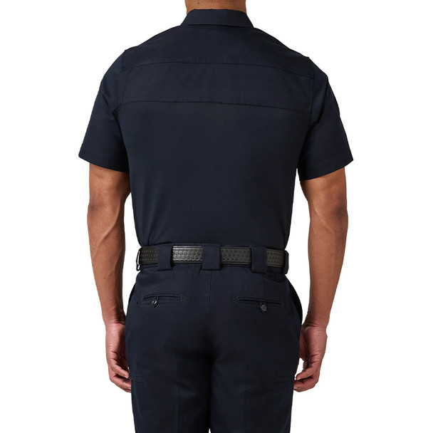 Men's Stryke® LT PDU Rapid Short Sleeve Shirt - Dark Navy - Back
