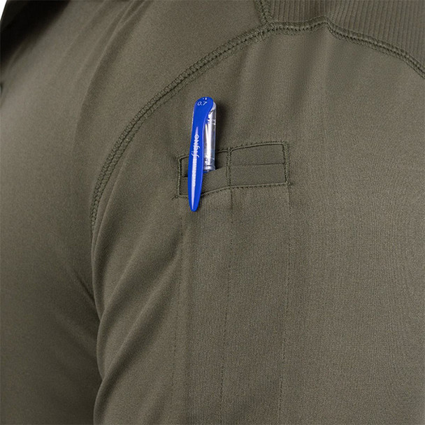 Men's Summerweight Polo - Olive Drab - Pen Pocket