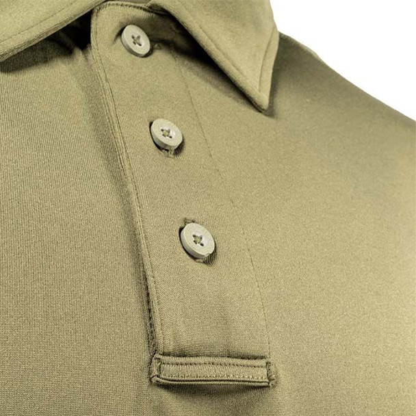 Women's Summerweight Polo - Olive Drab - Collar