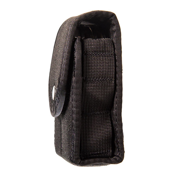 Duty Single Handcuff TACO® Pouch (Covered) - Black - Side