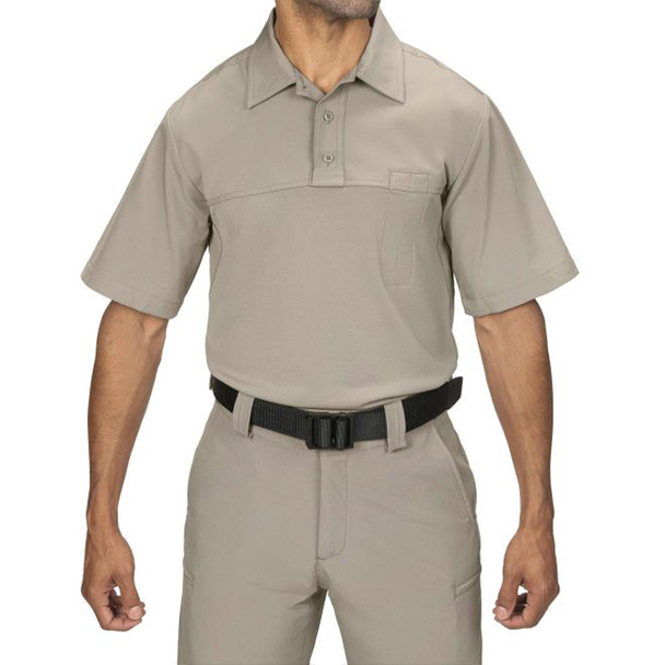 FlexRS™ Short Sleeve ArmorSkin® Base Shirt - Silver Tan