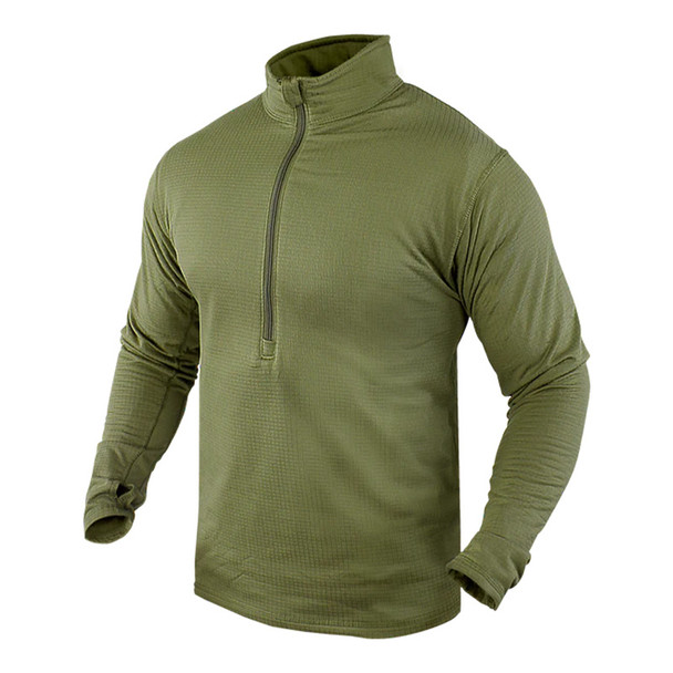 Base II Zip Pullover - Olive Drab