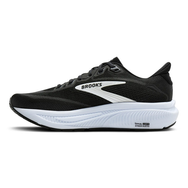 Men's Ghost 18 - Black/Grey/White - Left