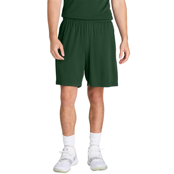 Sport-Tek® PosiCharge® Competitor™ 7" Pocketed Short - Forest Green