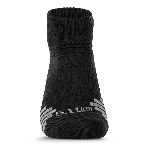 PT-R Plus Ankle Sock (3-Pack) - Black - Toe