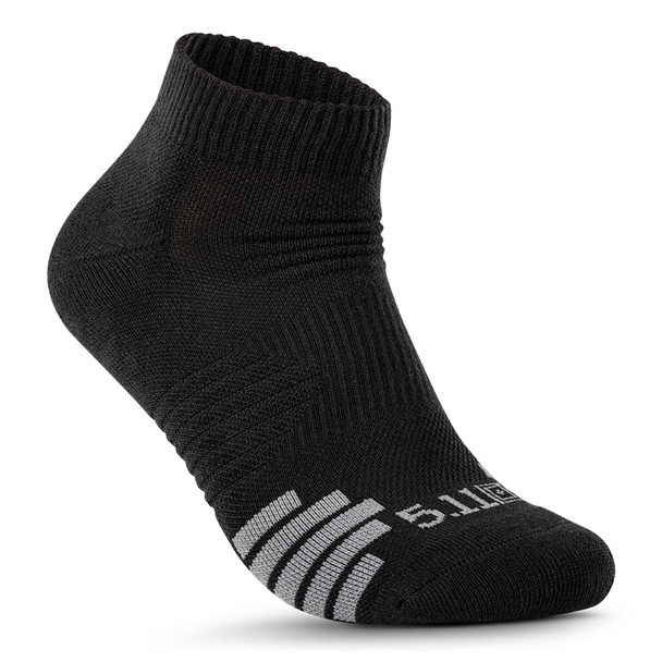 PT-R Plus Ankle Sock (3-Pack) - Black