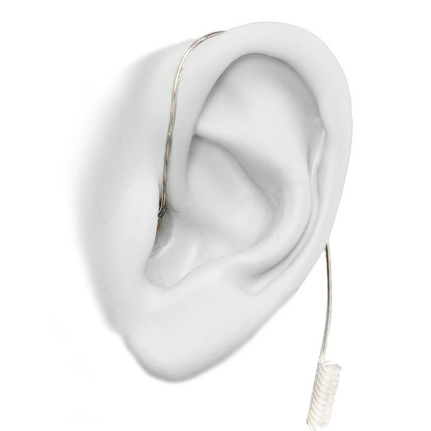 N-ear 360® Flexo Dual Radio Earpiece w. Braided Fiber - On Ear