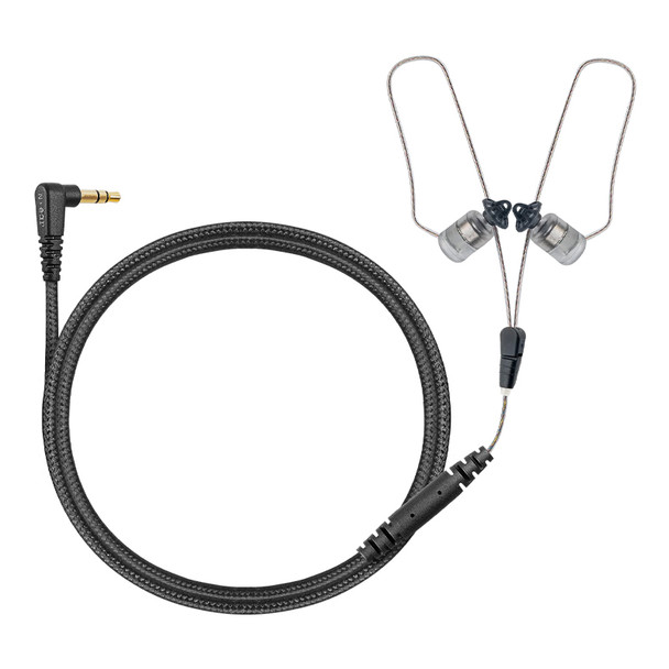 N-ear 360® Flexo Dynamic Dual Radio Earpiece w. Braided Fiber