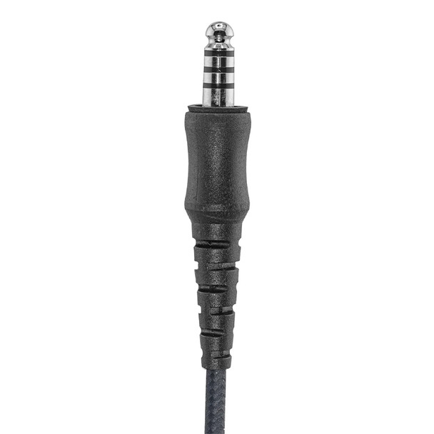 N-ear 360 Flexo® Radio Earpiece w. Tactical In-Line Mic - NEXUS Connection - Connector