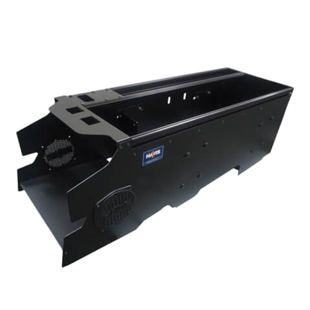 Vehicle-Specific 30" Wide Flat Console for 2021+ Ford F-150 Police Responder - 5