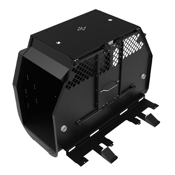 Standard K9 Transport System for 2017+ Ford F-Series - Black - 6