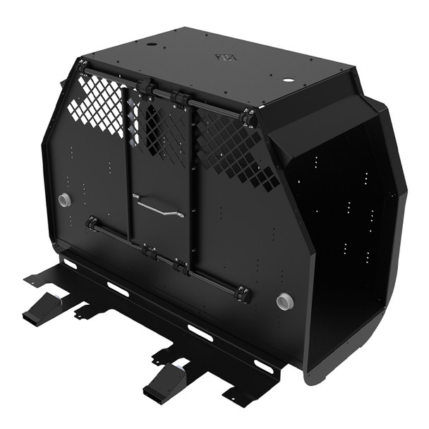 Standard K9 Transport System for 2017+ Ford F-Series - Black - 3
