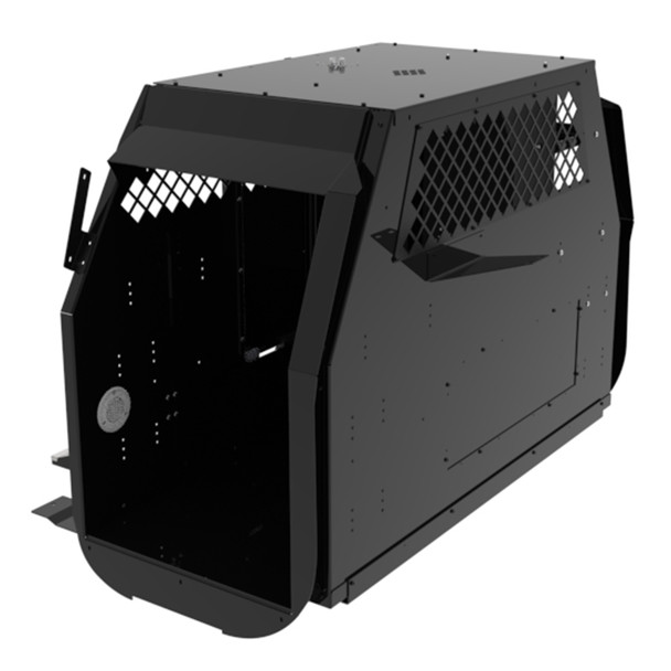 Standard K9 Transport System with Side Door Storage for 2017+ Ford F-Series - Black - 5