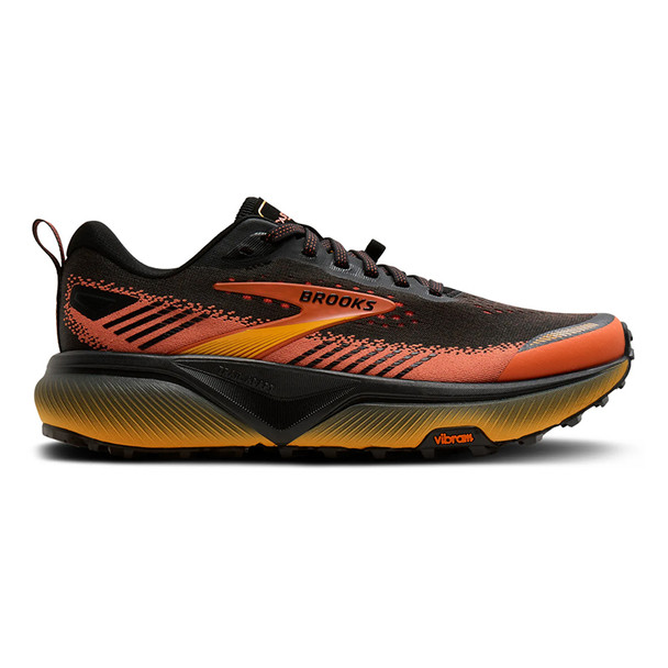 Men's Cascadia 20 - Black/Tigerlily/Orange - Right
