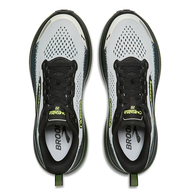 Men's Cascadia 20 - Grey/Black/Nightlife - Top