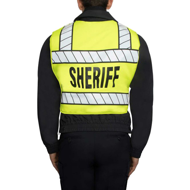 Breakaway Safety Vest - Sheriff Logo - Back