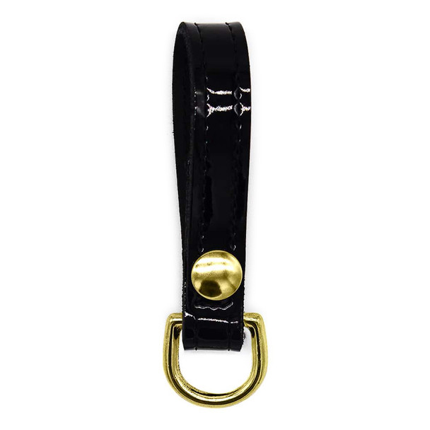 Sam Browne D-Ring Attachment - Clarino - Gold