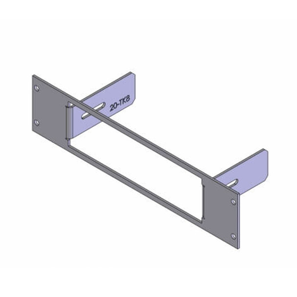 1-Piece Equipment Mounting Bracket (C-EB20-TK8-1P) (isoview drawing)