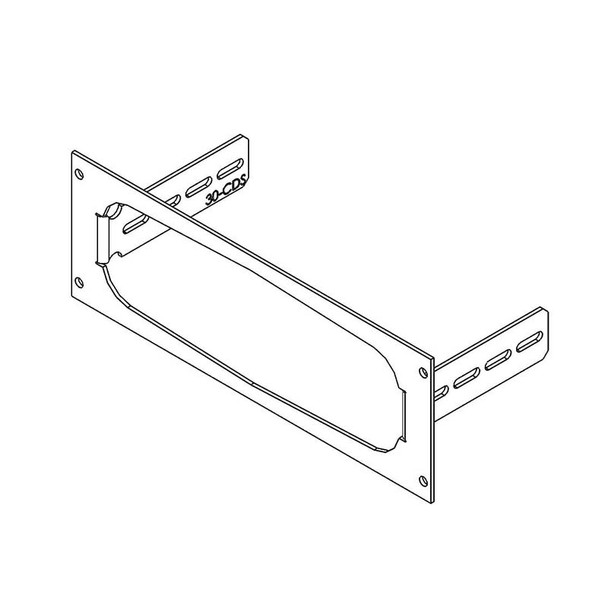 1-Piece Equipment Mounting Bracket (C-EB30-CDS-1P) (isoview drawing)