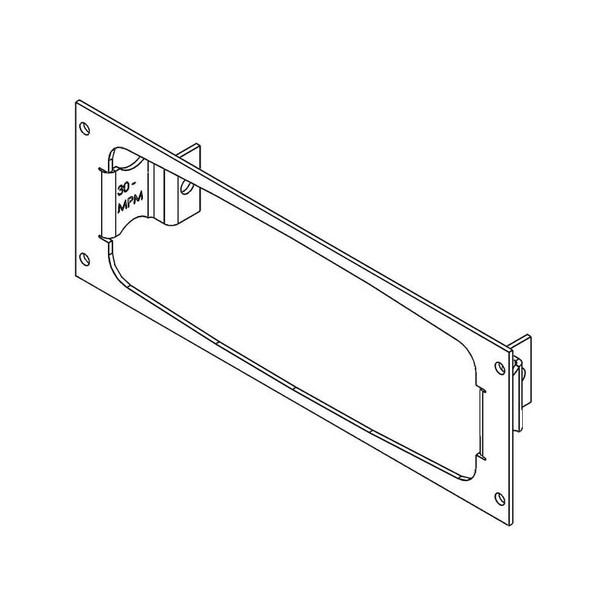 1-Piece Equipment Mounting Bracket (C-EB30-MPM-1P) (isoview drawing)