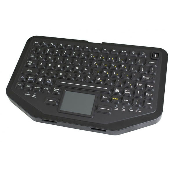 Bluetooth Wireless Illuminating Rugged Keyboard - Parr Public Safety