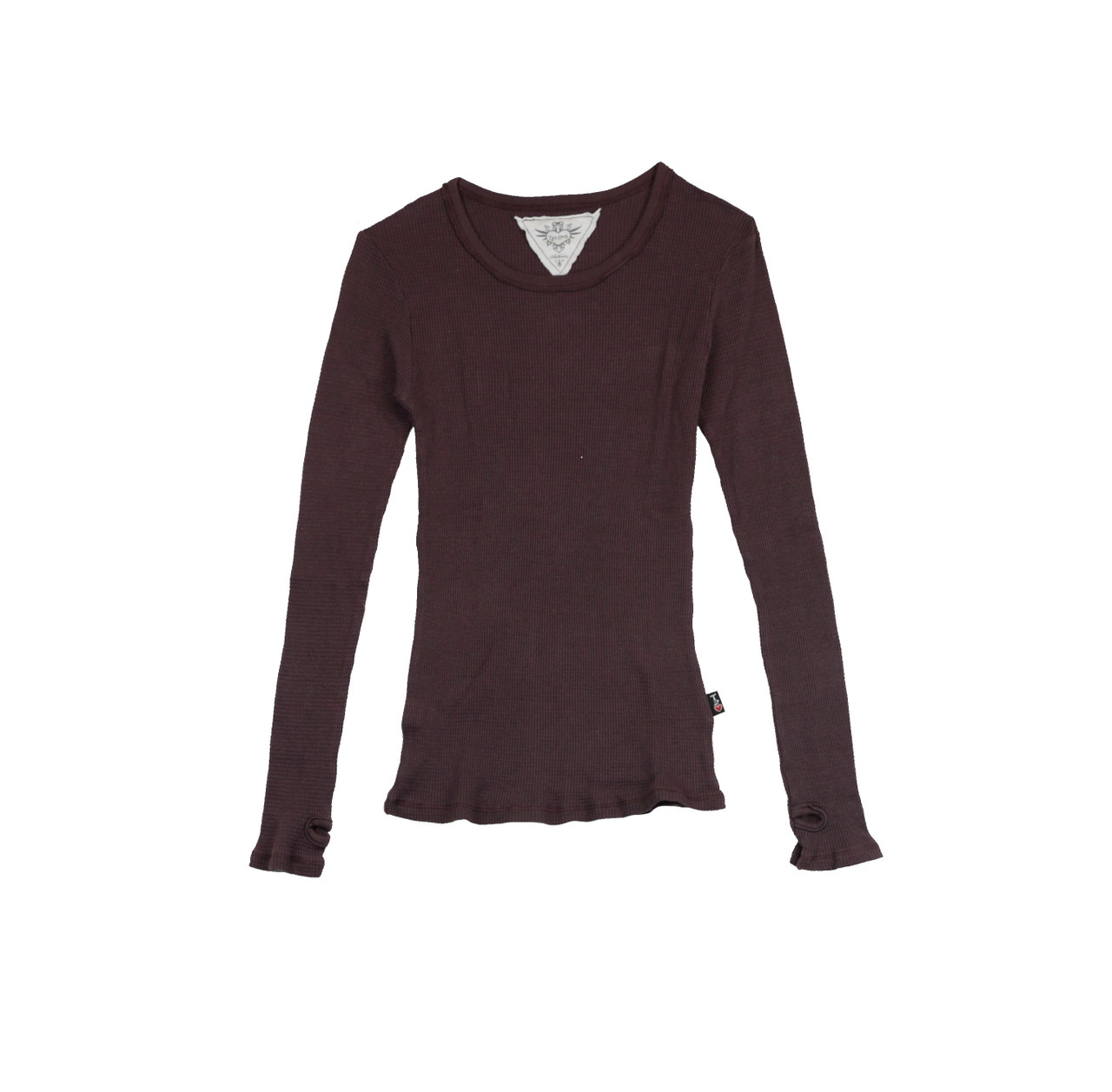 girls jumper with thumb holes