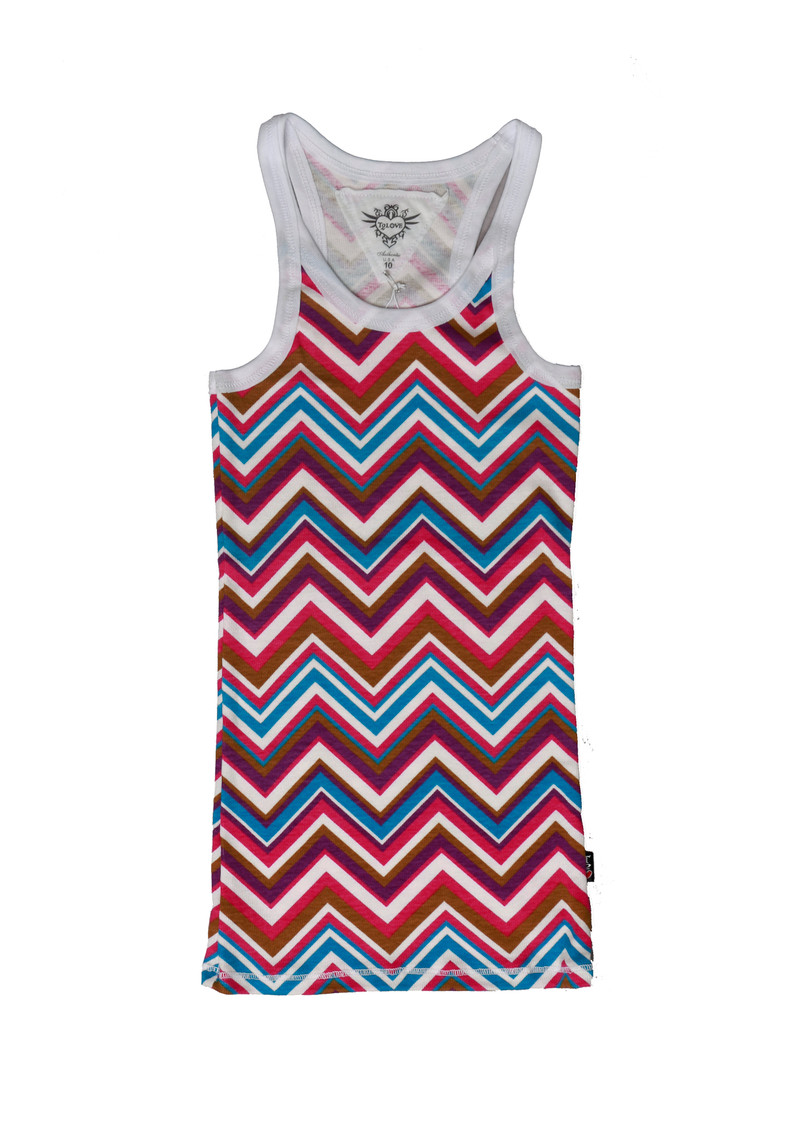 CHEVRON SIGNATURE TANK TOP