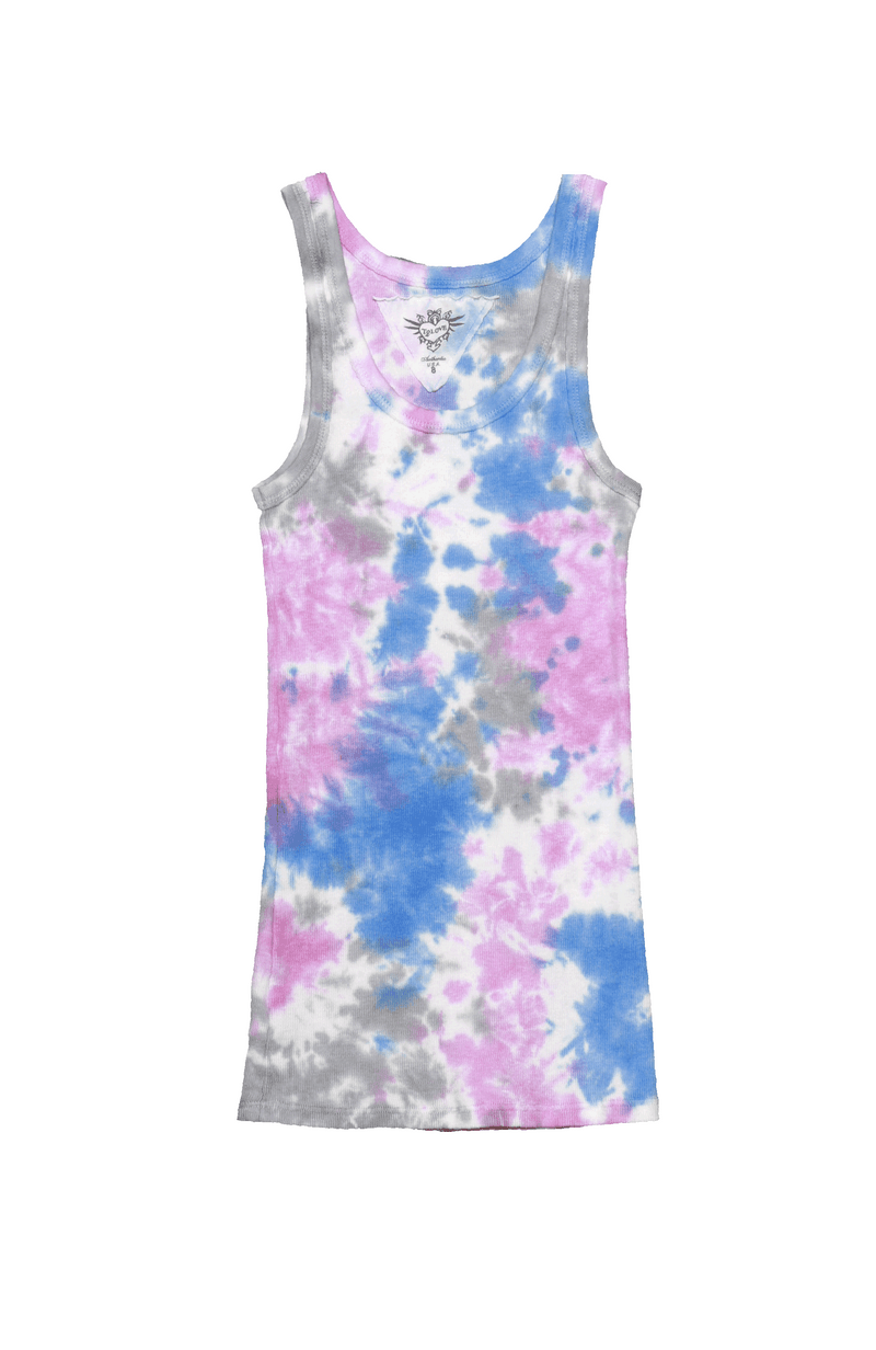 GIRLS TIE DYED BEATER TANK TOPS T2Love, Inc.