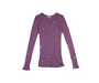 WINE PAINT SPOT TIE DYE LONG SLEEVE CREW THERMAL WITH THUMB HOLES