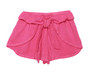 H PINK TIE FRONT SHORT