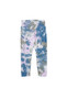 DGP (DENIM GREY PINK) TIE DYE CROP ATHLETIC LEGGING