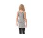 GREY HEATHER DOUBLE LAYER TANK BACK VIEW