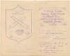 Rare April 1944 US Army 501st Armored Field Artillery (AFA) Battalion Officer's Party Program