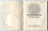 1950 Reprint of US Army Technical Manual TM 30-616 "Hungarian Phrase Book"