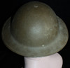 Beautiful WWI US Army 80th Division, 314th Machine Gun Regiment, Company A Painted Helmet