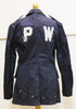 Unissued WWII Prisoner of War (POW) Jacket Dyed/Painted 1920s US Army Khaki Uniform Jacket